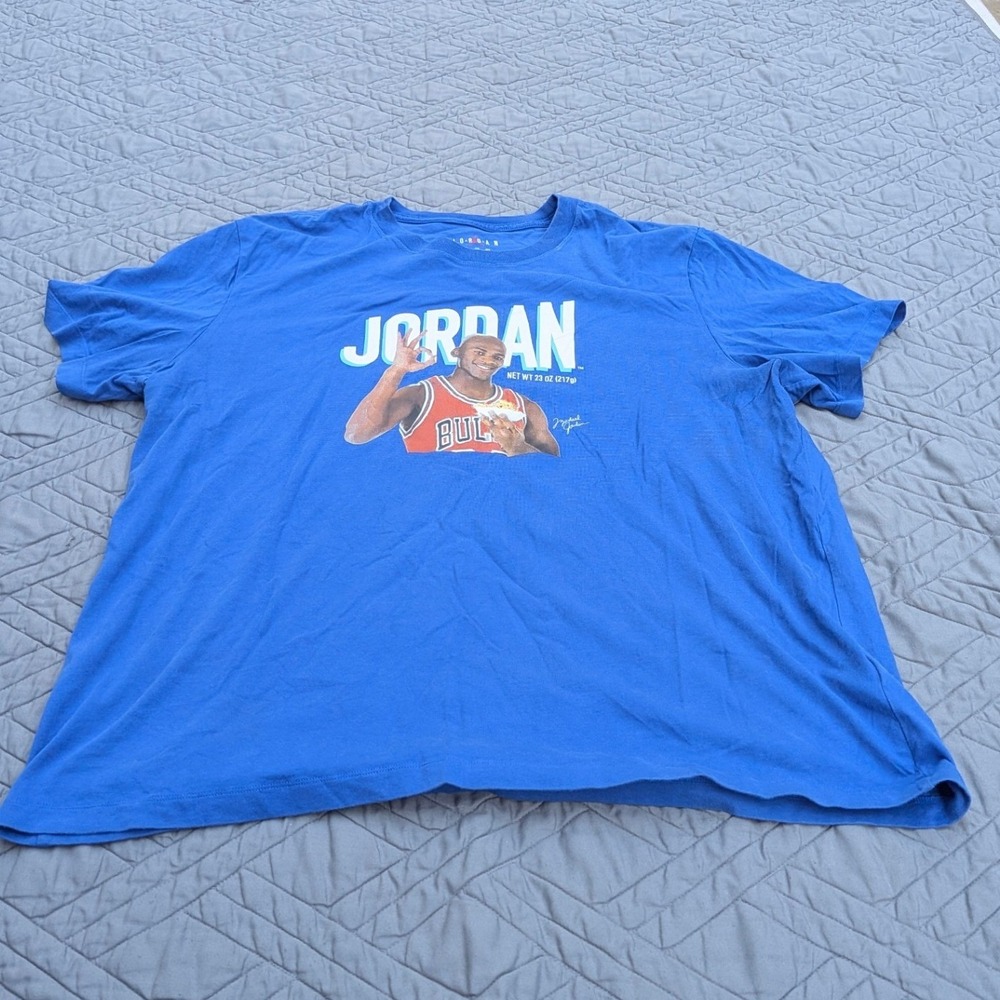 Jordan Michael Jordan Graphic Tee XXL Blue - Picture 1 of 3